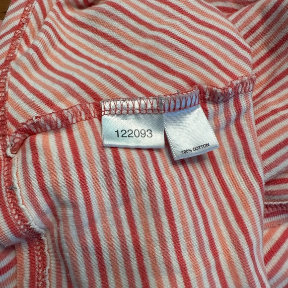 V-Neck Apricot-Striped Tank - Ann Taylor Loft - Picture 6 of 6